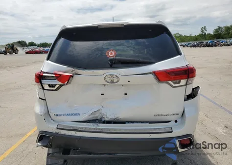 2018 Toyota Highlander Limited from USA, damaged, VIN 5TDDZRFH2JS872221